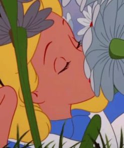 Alice In Wonderland Disney paint