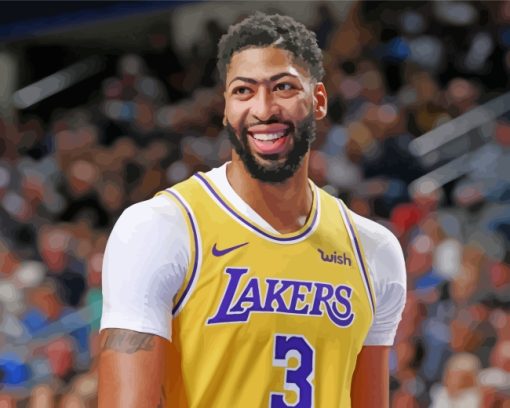 Anthony Davis Basketball Player paint By Numbers