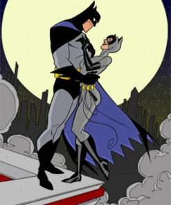 Batman And Catwoman In Love