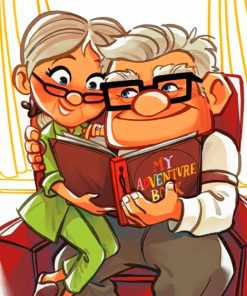 Up Movie Couple paint by numbers