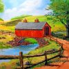 covered-bridge-paint-by-numbers
