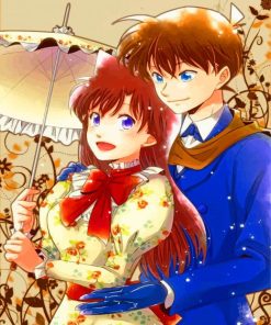 cute-detective-conan-and-ran-paint-by-numbers