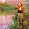 Daniel Ridgway Knight Twilight Paint by number