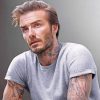 Footballer David Beckham paint by numbers
