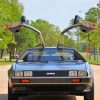 Aesthetic Delorean Car Paint by numbers