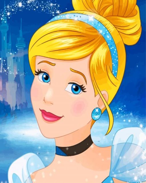 disney-princess-cindrella-paint-by-number