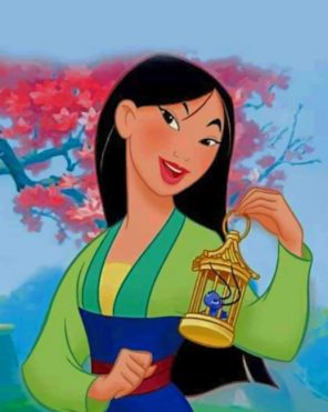 Disney Princess Hua Mulan Paint by numbers