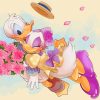 Donald And Daisy Art paint by nulmbers