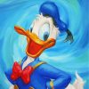 Donald Duck paint by numbers