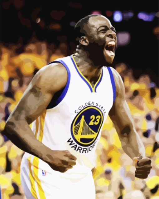 Draymond Green Basketball Player Paint By Number