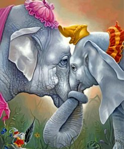 dumbo art paint by number