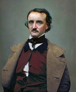Edgar Allan Poe Paint by numbers