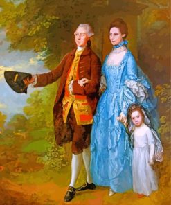 family-by-Gainsborough-paint-by-number