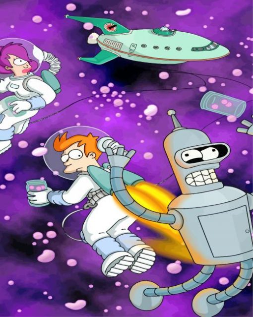 final-space-futurama-paint-by-number