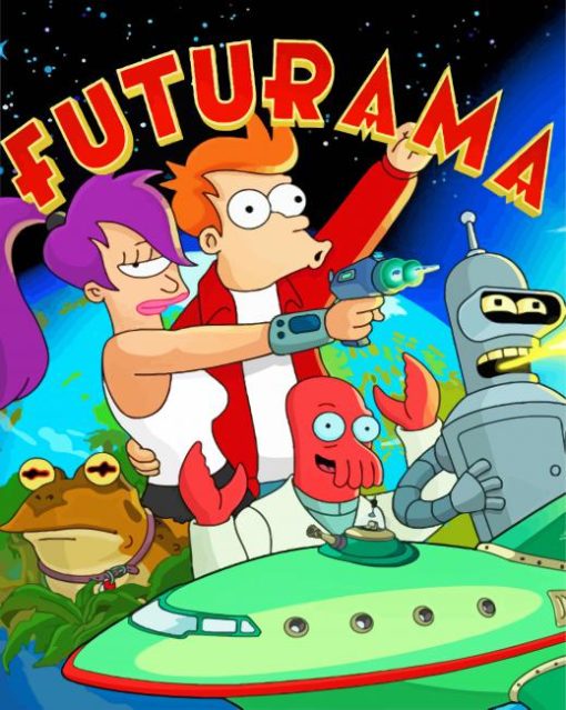 futurama-animation-paint-by-number