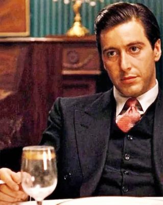 Michael Corleone Godfather Movie paint by numbers