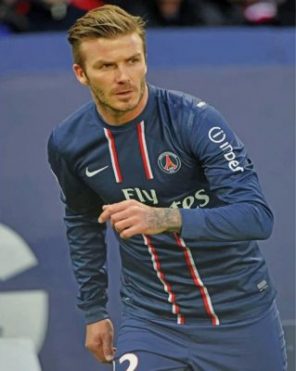 Handsome David Beckham Paint by numbers