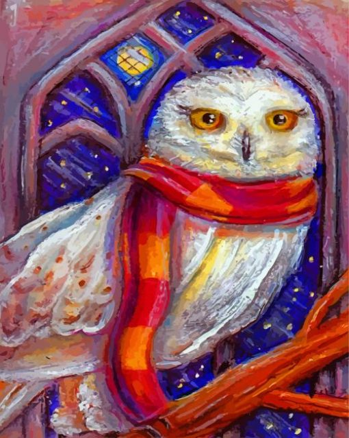 Harry Potter Hedwig Paint by numbers