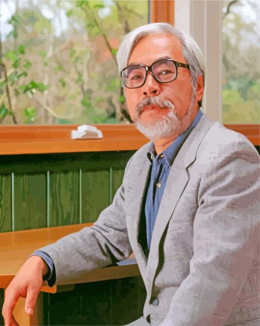 hayao miyazaki paint by numbers