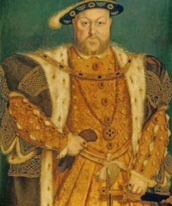 Henry VIII King Paint by numbers