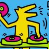 DJ Keith Haring paint by numbers
