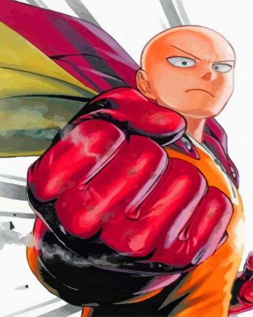 one-punch-man-saitama-paint-by-numbers