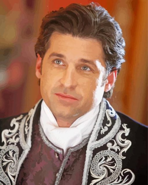 patrick dempsey enchanted movie paint by numbers