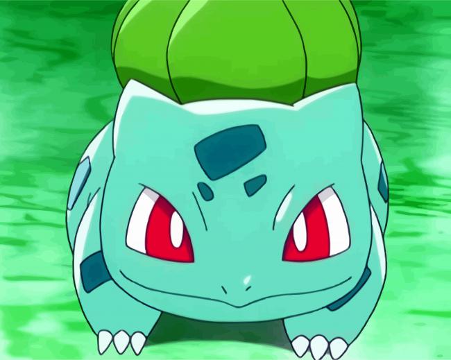 pokemon-Bulbasaur-paint-by-numbers