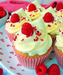 raspberry-and-white-choc-cupcake-paint-by-number