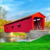 red-covered-bridge-paint-by-number