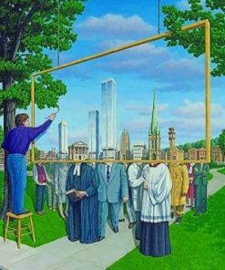 Rob Gonsalves Art Paint by numbers