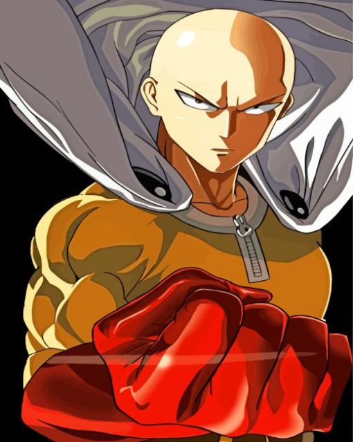 saitama-one-punch-man-paint-by-number