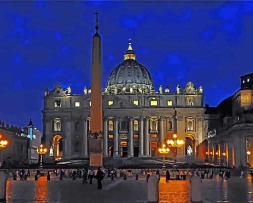 st peters square paint by number