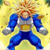 Super Saiyan Trunks Dbz Paint by numbers