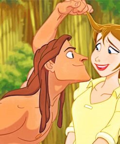 tarzan-and-jane-paint-by-numbers