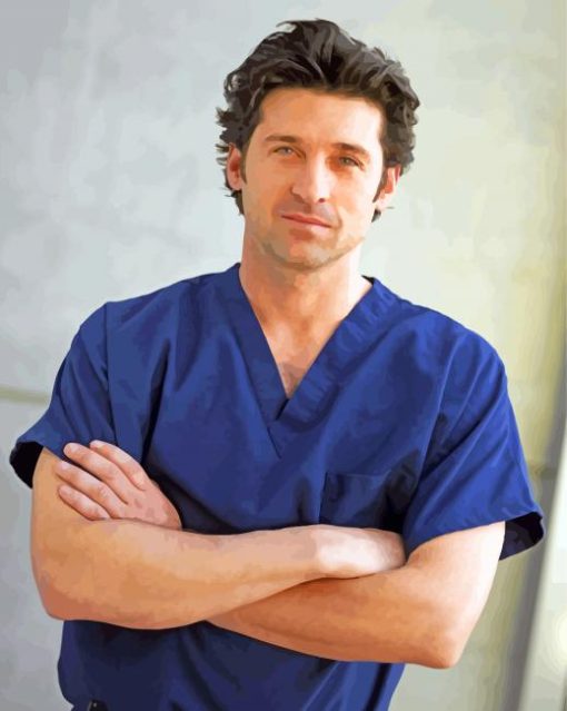 the-actor-Patrick-Dempsey-paint-by-numbers