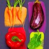 Aesthetic Vegetables Paint by numbers