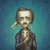 Weird Edgar Allan Poe Paint by numbers