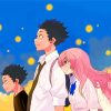A Silent Voice Anime paint by numbers