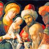 Adoration Of The Magi By Mantegna paint by numbers