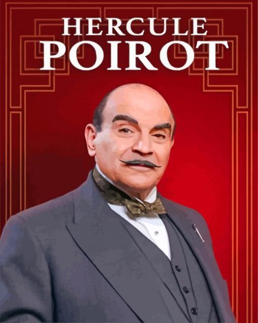 Agatha Christie's Poirot Poster paint by numbers