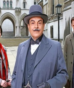 Agatha Christie's Poirot Characters paint by numbers