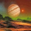 Alien Planet paint by numbers