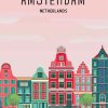 Amsterdam Netherlands paint by numbers