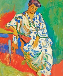 Andre Derain By Henri Matisse paint by numbers
