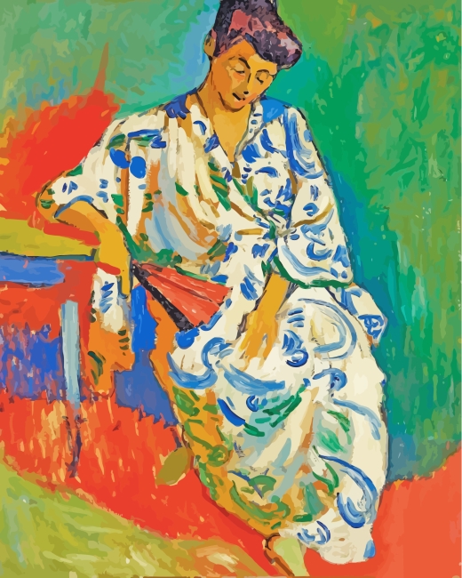 Andre Derain By Henri Matisse paint by numbers