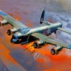 Avro Lancaster Bomber paint by numbers