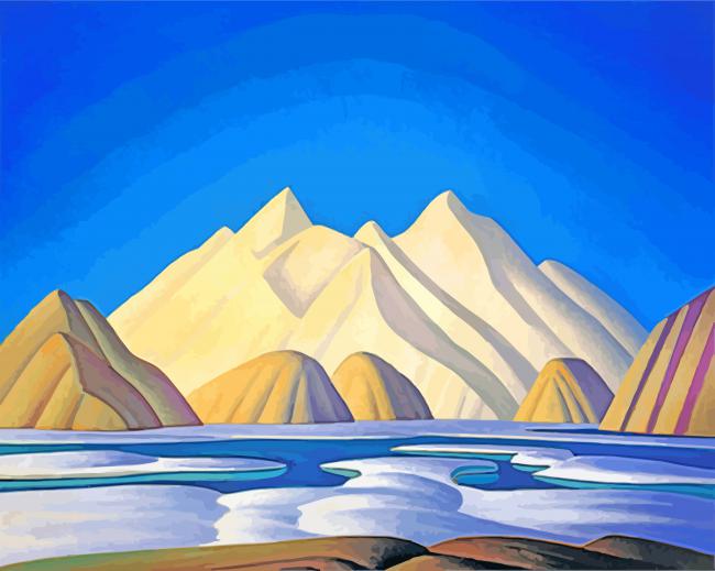 Baffin Island By Lawren paint by numbers
