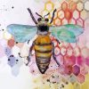 Bee Art paint by numbers