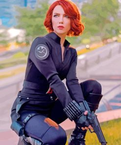 Black-Widow-paint-by-numbers